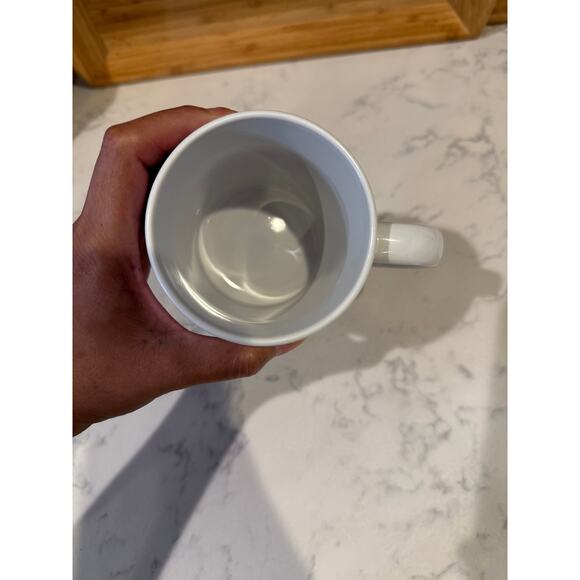 Shuh Duh Fuh Cup cool cat mug, cat giving middle finger white black gift - Picture 4 of 5